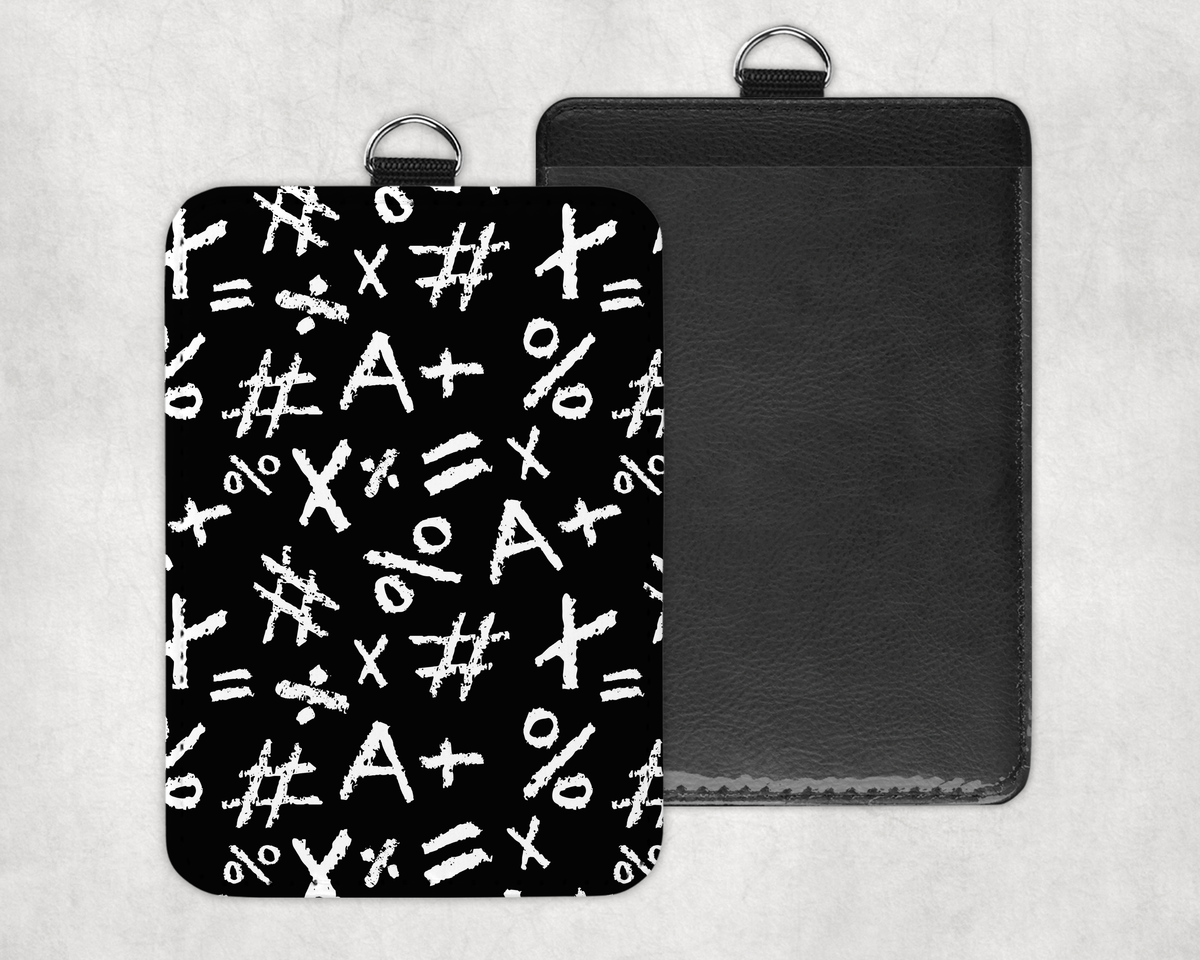 Custom Teacher ID Badge Holder,ID Badge Holder, Badge Holder, ID Holder