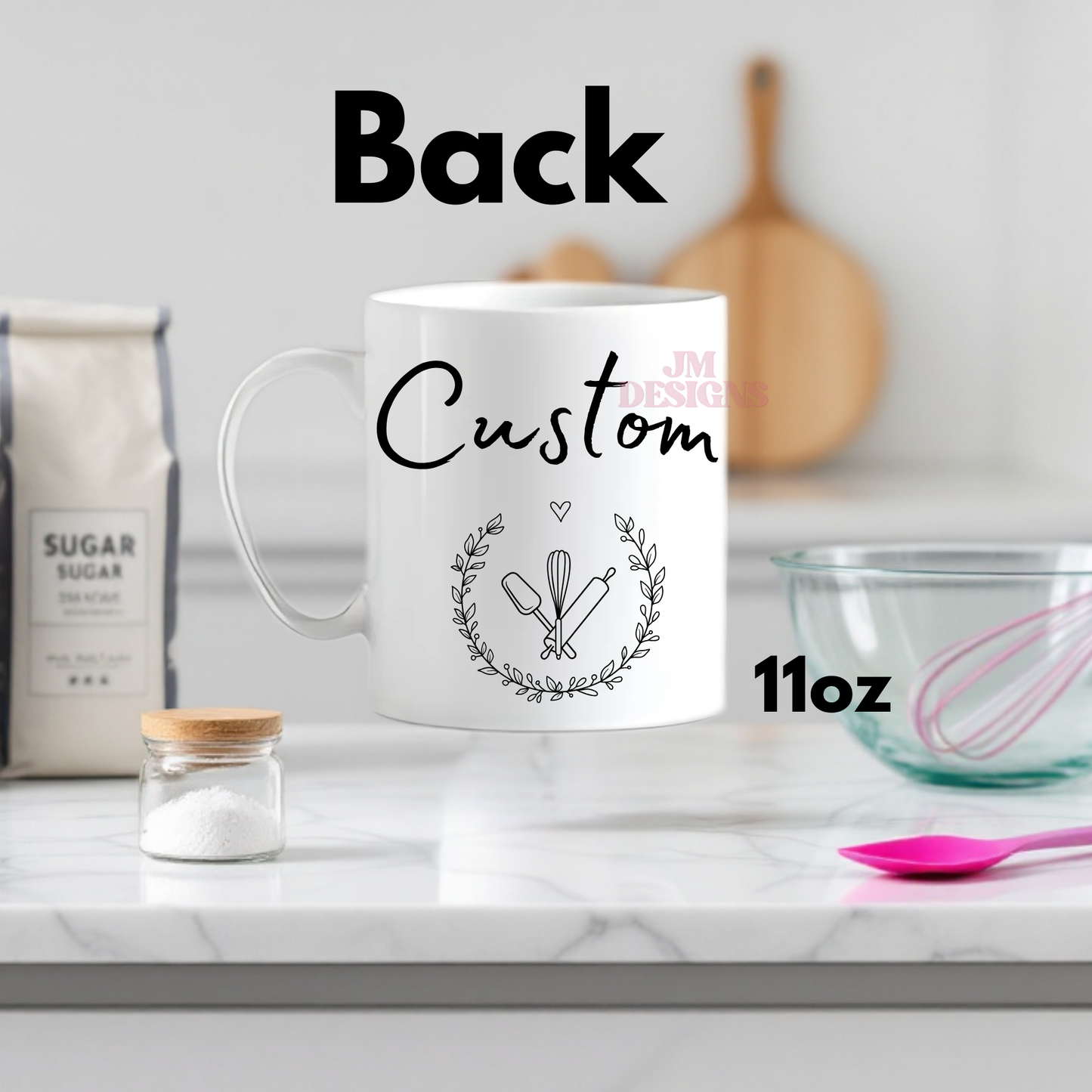 The Baker Coffee Tarot Mug| Personalized Gift| valentines Day Gift Idea| Gifts For Her| Tarot Reading| Custom Mug