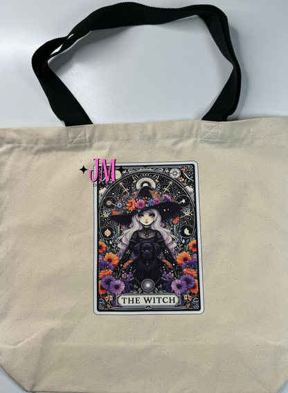 The Witch Tarot Card Tote Bag