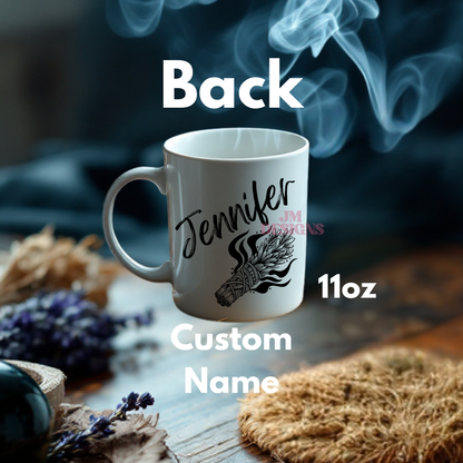 Not Enough Sage Coffee Tarot Mug| Personalized Gift| valentines Day Gift Idea| Gifts For Her| Tarot Reading| Custom Mug