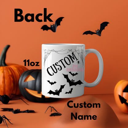 The Halloween Queen Coffee Tarot Mug| Personalized Gift| valentines Day Gift Idea| Gifts For Her| Tarot Reading| Custom Mug