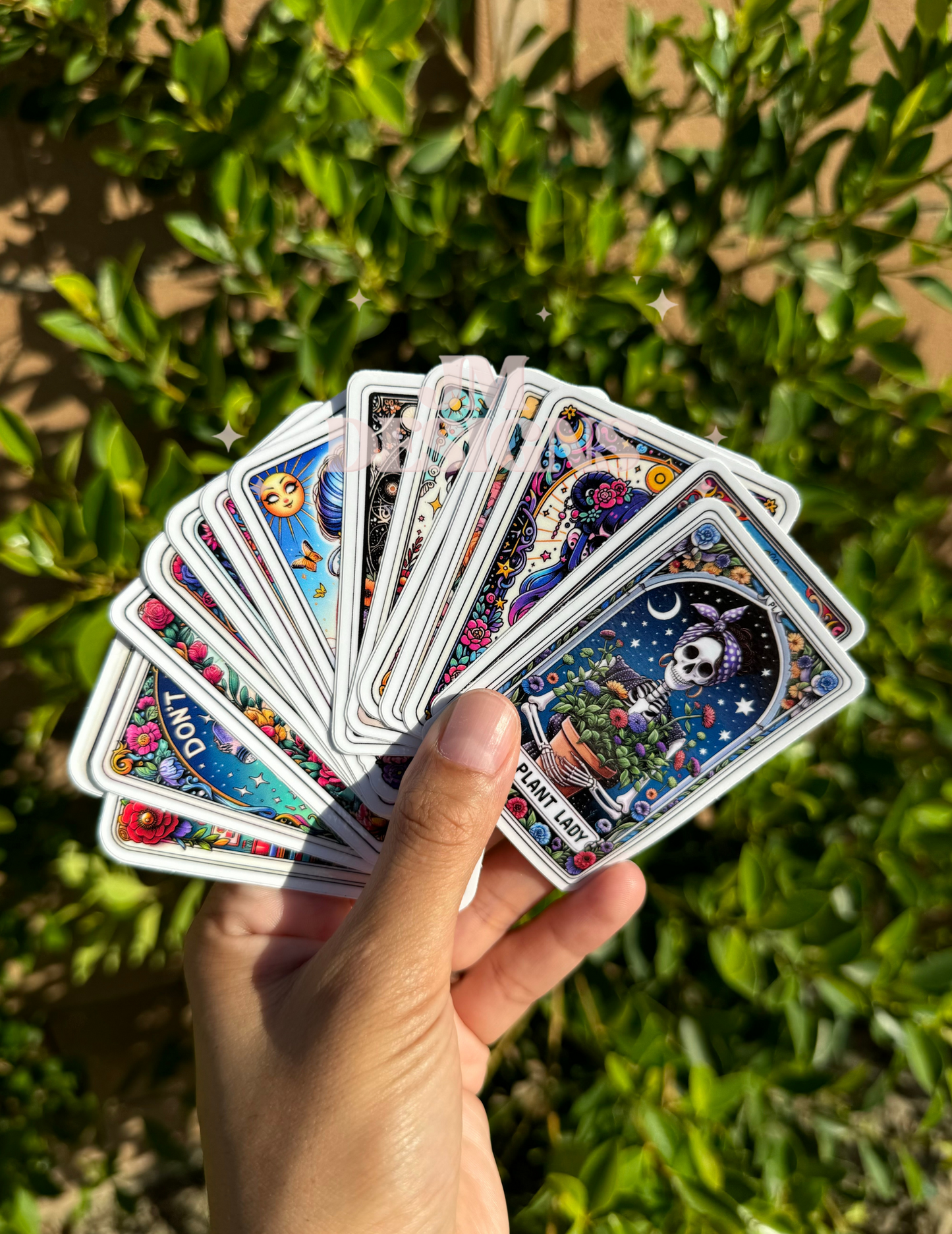 The Salty B Tarot Card Sticker