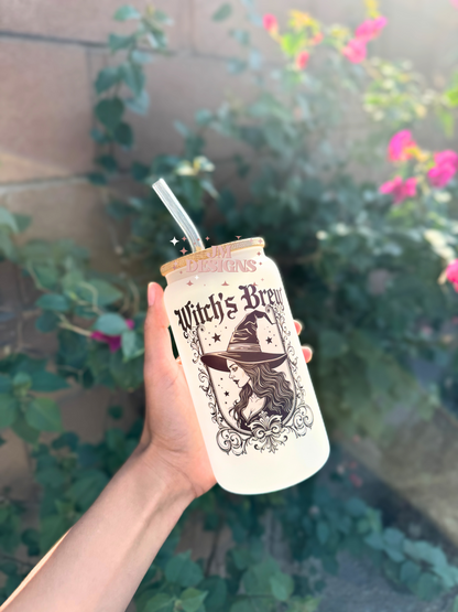 Witch’s Brew Glass Coffee Cup