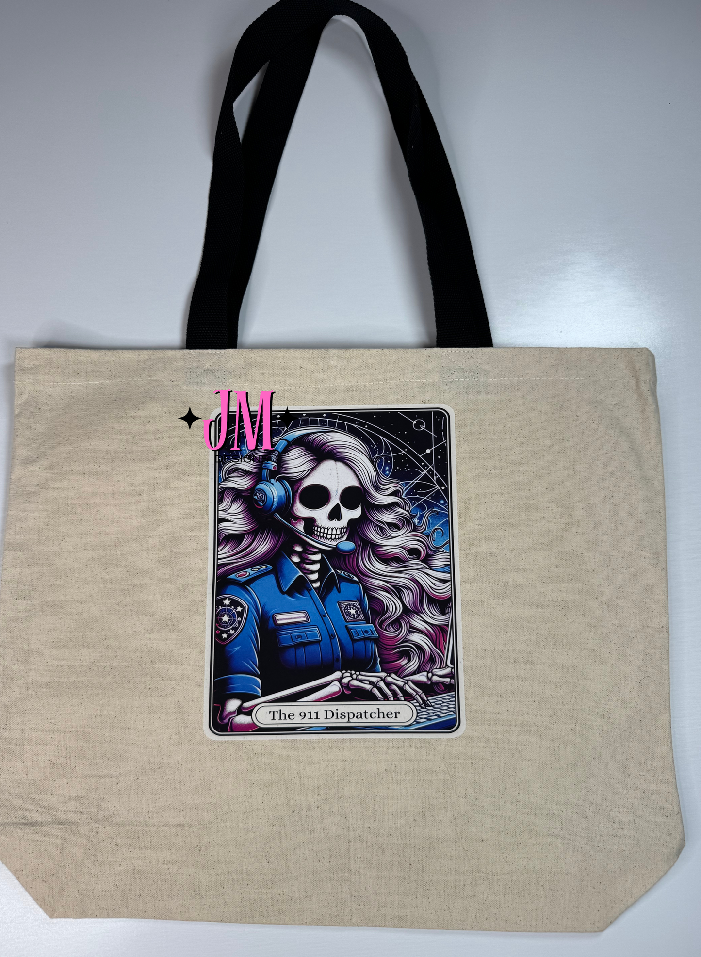 The 911 Dispatcher (Female)Tarot Card Tote Bag