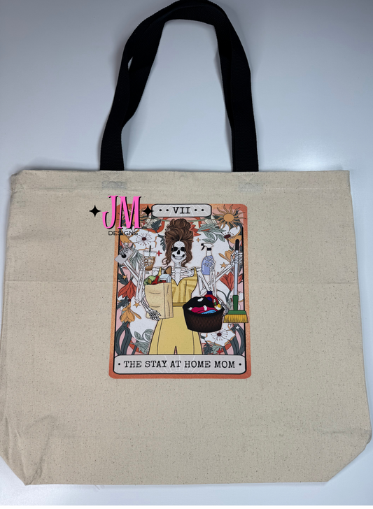 The Stay At Home Mom Tarot Card Tote Bag