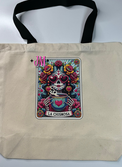 La Chismosa Tarot Card Tote Bag