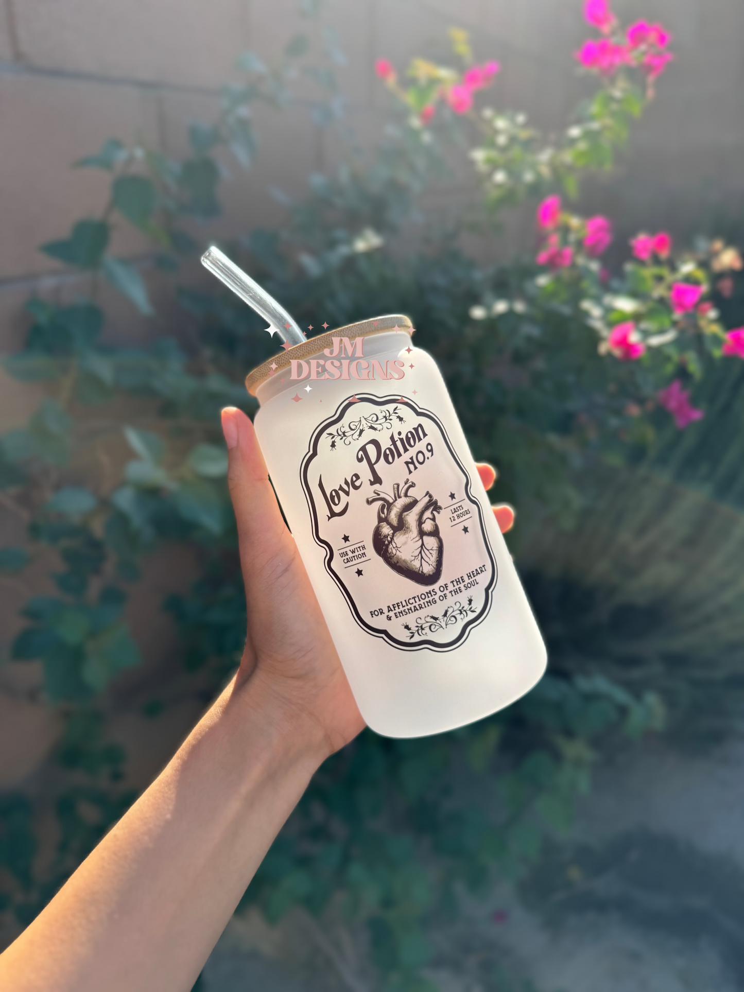 Love Potion Glass Coffee Cup
