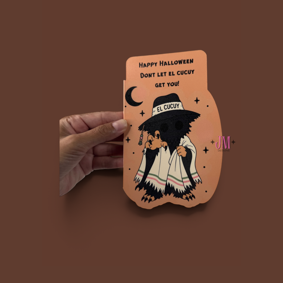 Halloween card| Handmade Halloween Blank Cards | Cute Mexican Pantry Inspired Cards | Heavy Cardstock Greeting Cards