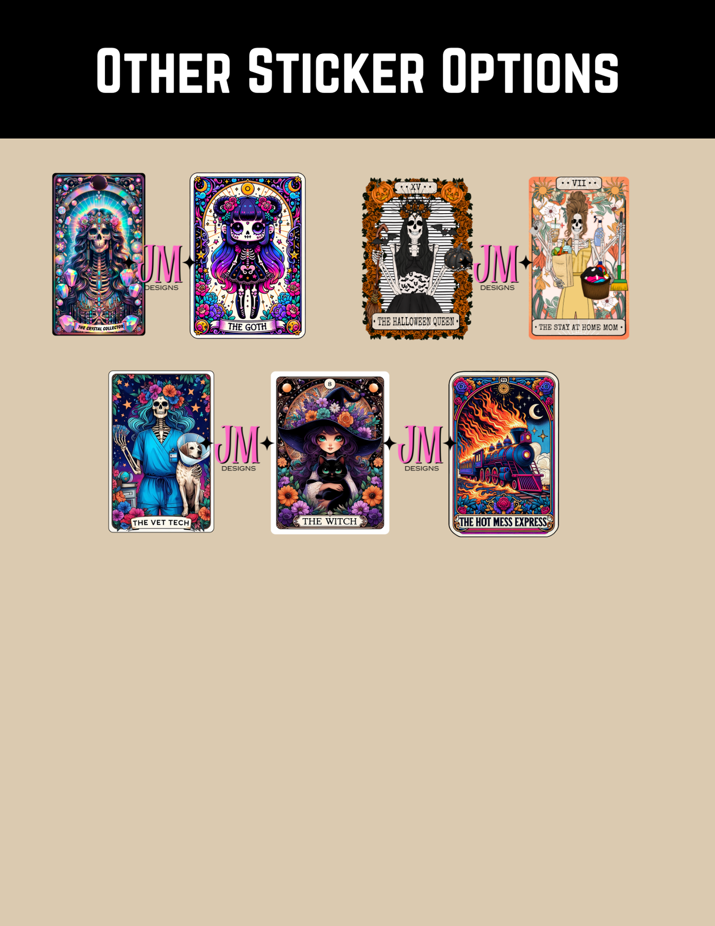 The Cancer Tarot Card Sticker