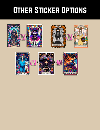 The Cancer Tarot Card Sticker