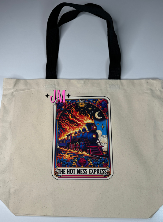 The Hot Mess Express Tarot Card Tote Bag