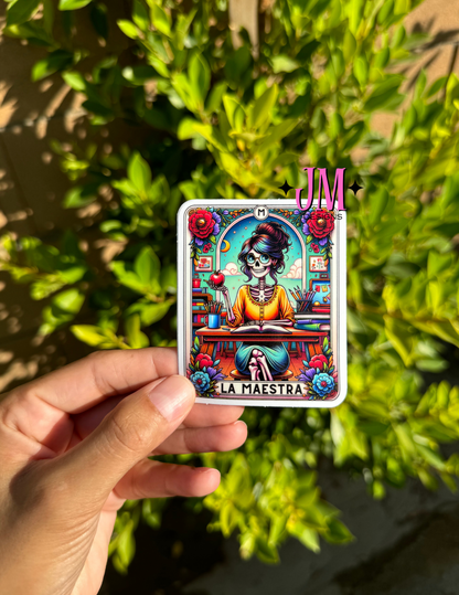 La Maestra Tarot Card Sticker