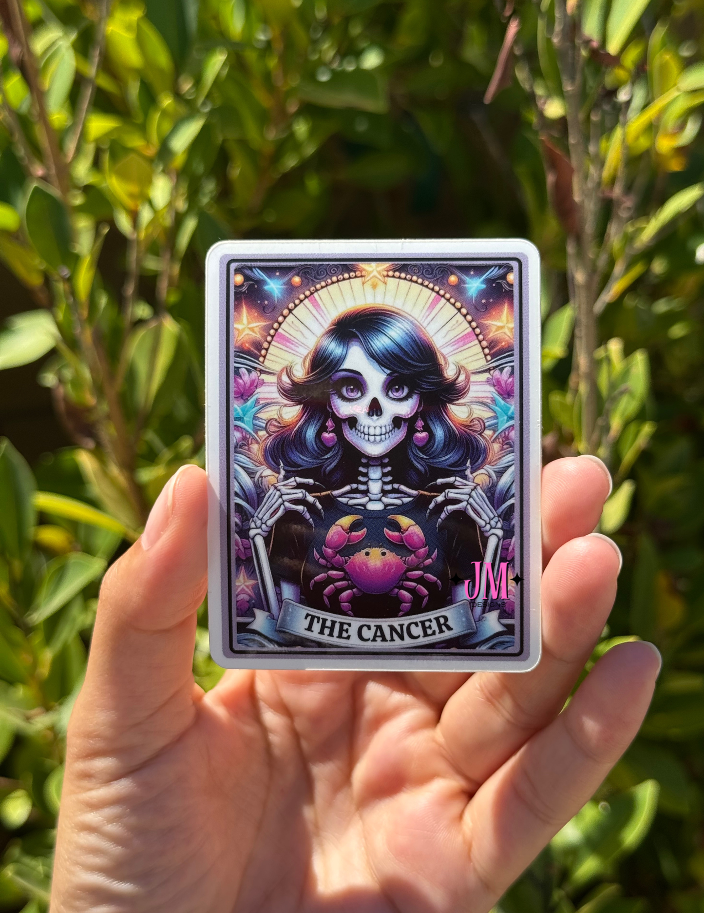 The Cancer Tarot Card Sticker